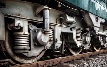 train coil spring